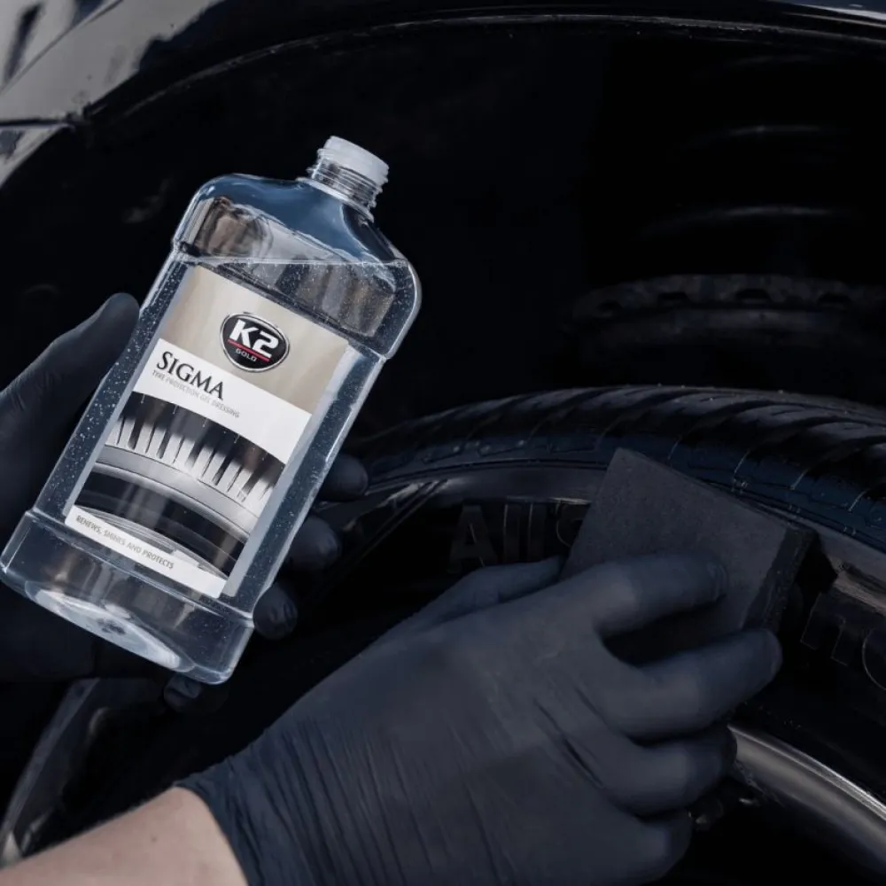 Gumiápoló gél, applikátor szivaccsal 500 ml, K2 Sigma G157