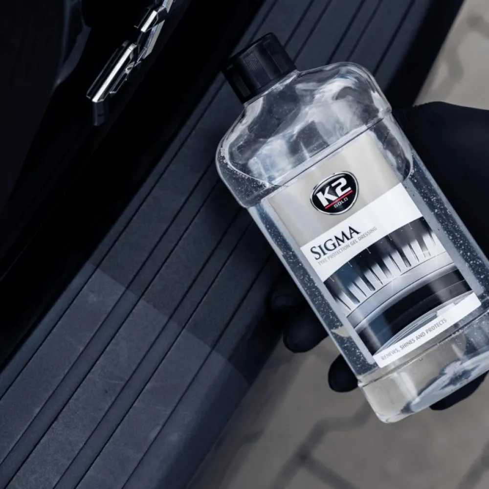 Gumiápoló gél, applikátor szivaccsal 500 ml, K2 Sigma G157