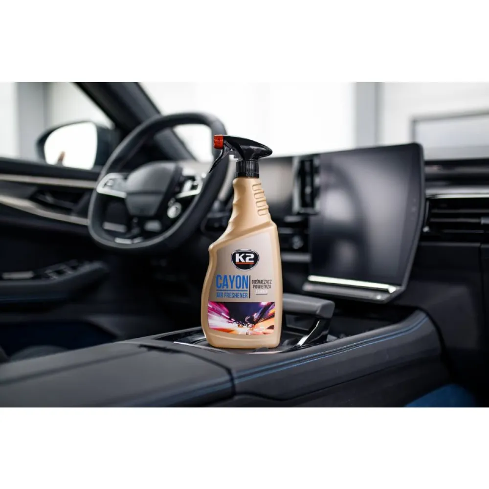 Légfrissítő spray parfüm illatú, autóba, otthonra 700 ml K2 Deocar Fahren M115NM