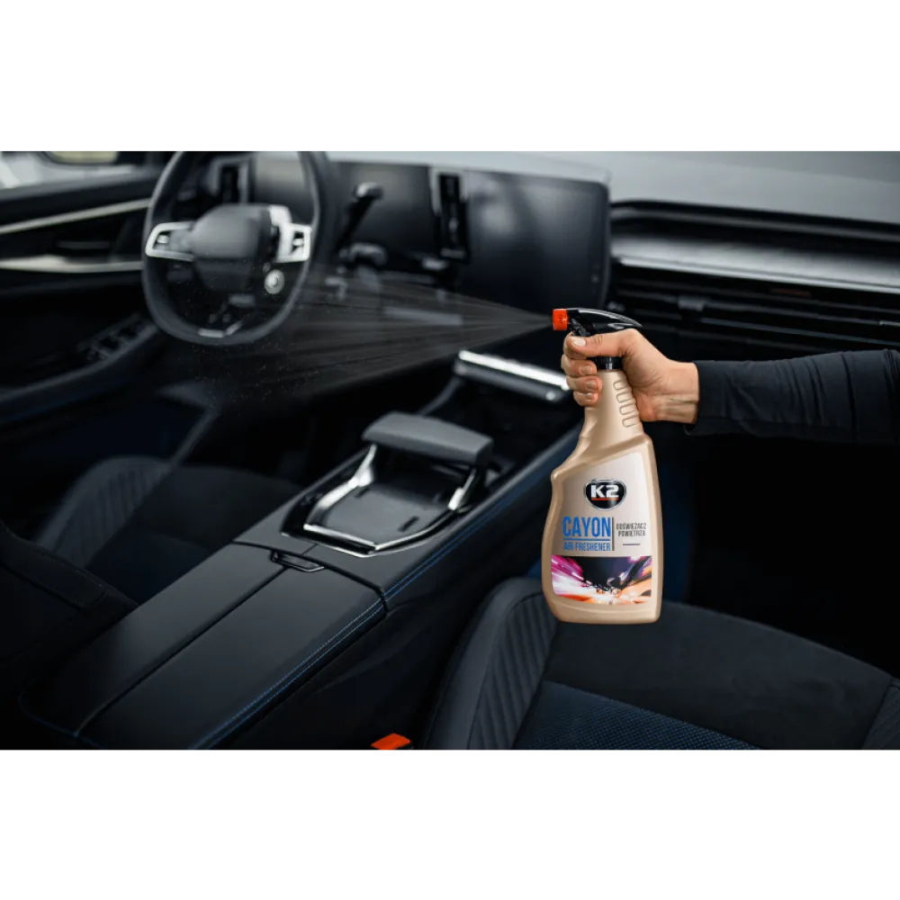 Légfrissítő spray parfüm illatú, autóba, otthonra 700 ml K2 Deocar Fahren M115NM