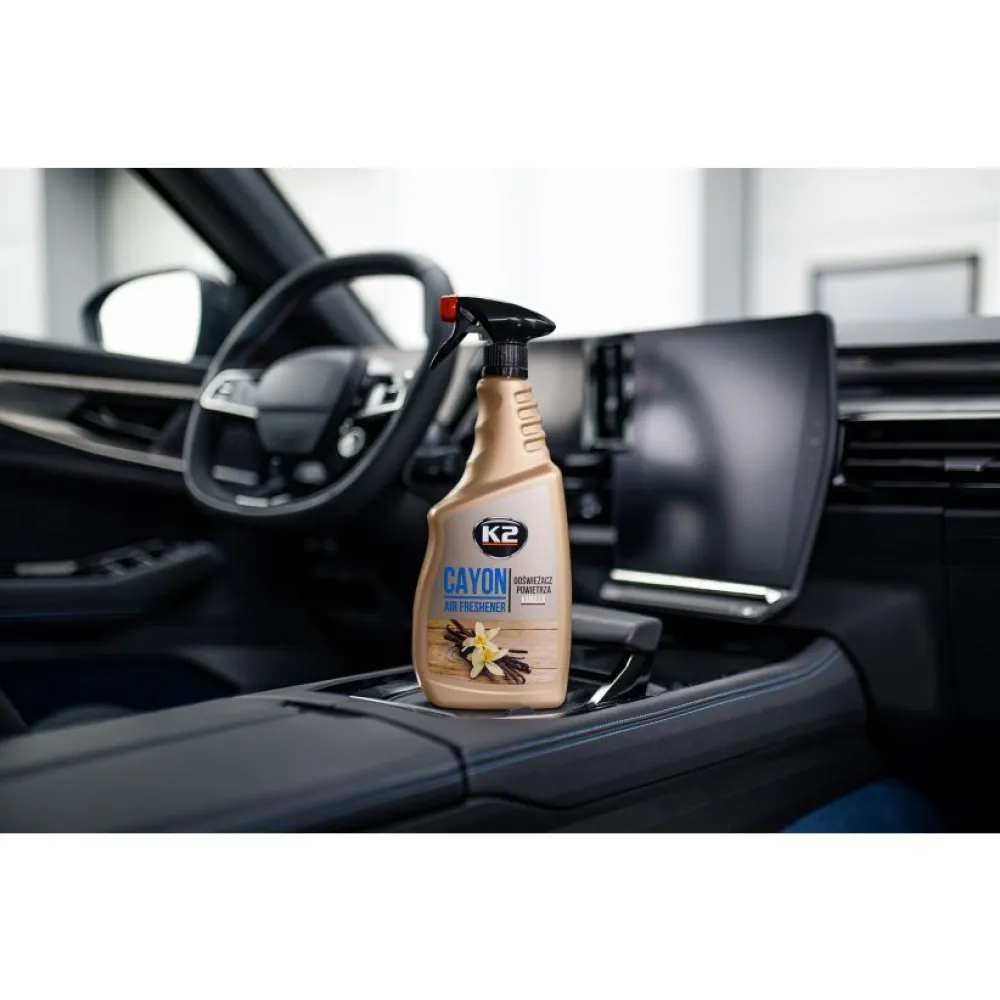 Légfrissítő spray vanília illatú, autóba, otthonra 700 ml K2 Cayon vanília M115VM