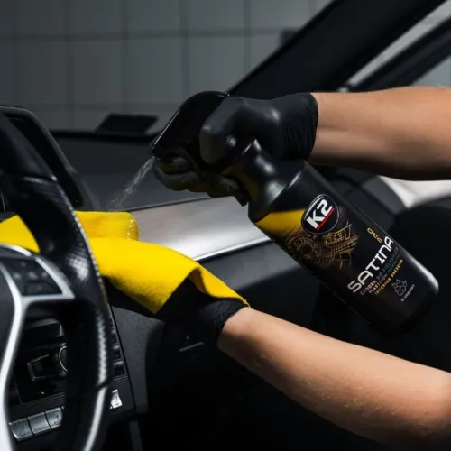 Műszerfalápoló pumpás spray 1 liter K2 Satina Pro Bluberry D5001