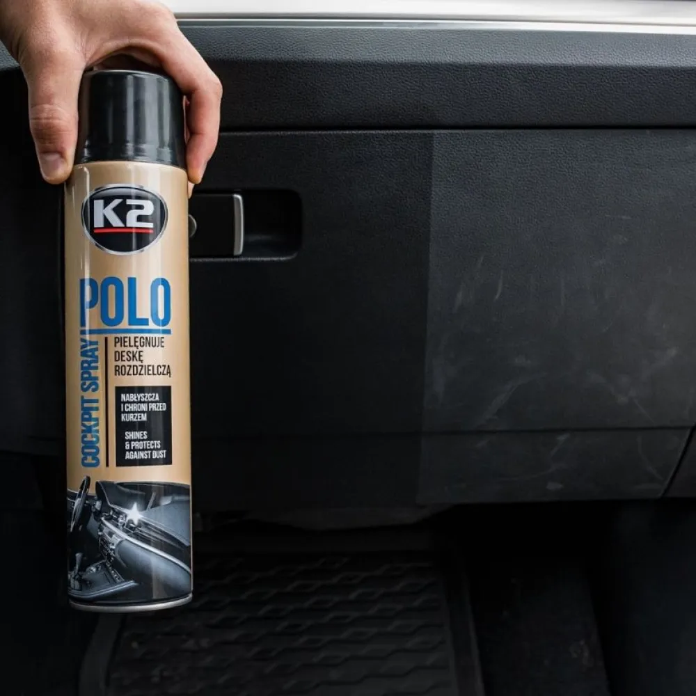 Műszerfalápoló spray vanilia 750ml K2 Polo Cockpit K4070