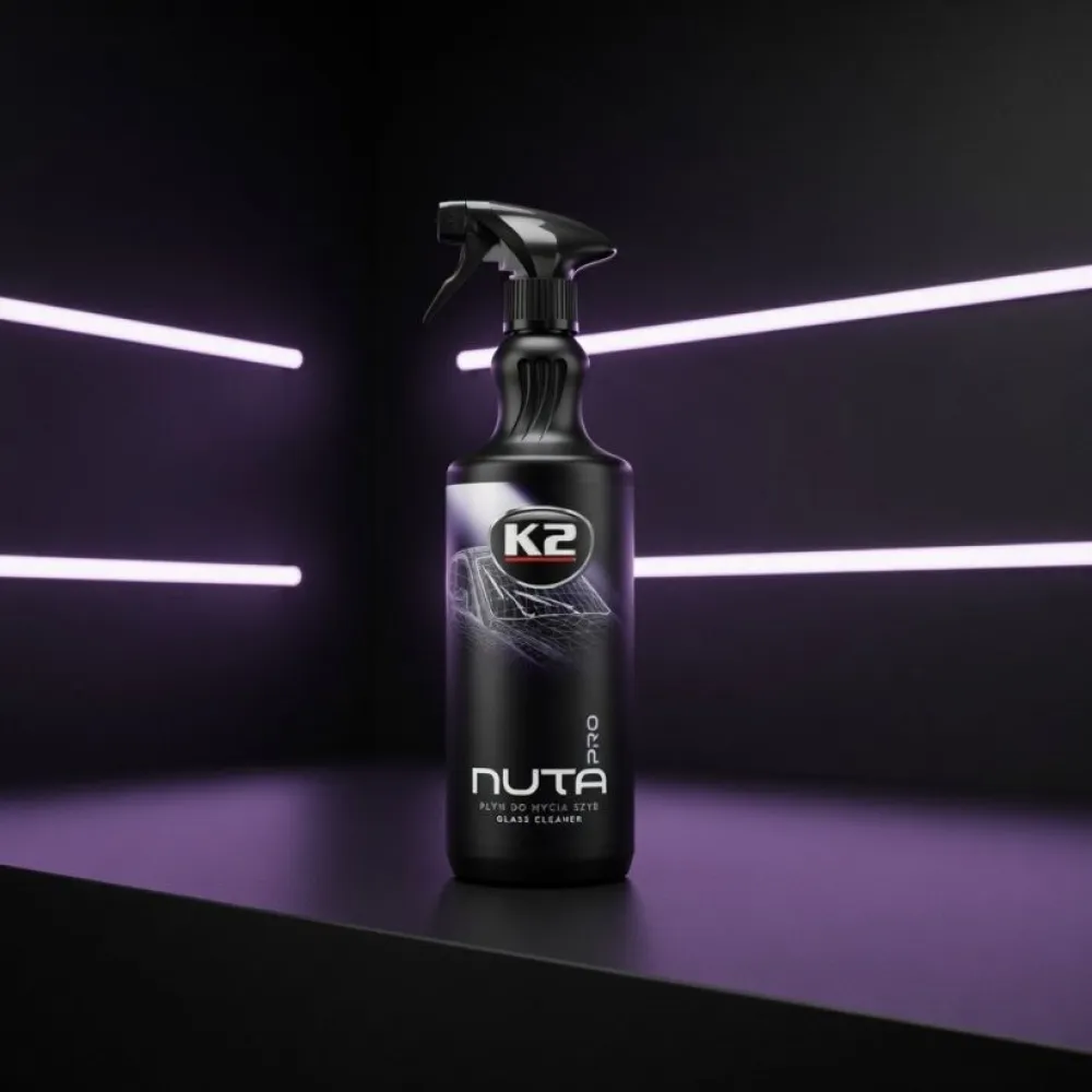Üvegtisztító spray csíkmentes összetevőkkel 1 liter K2 NUTA Pro