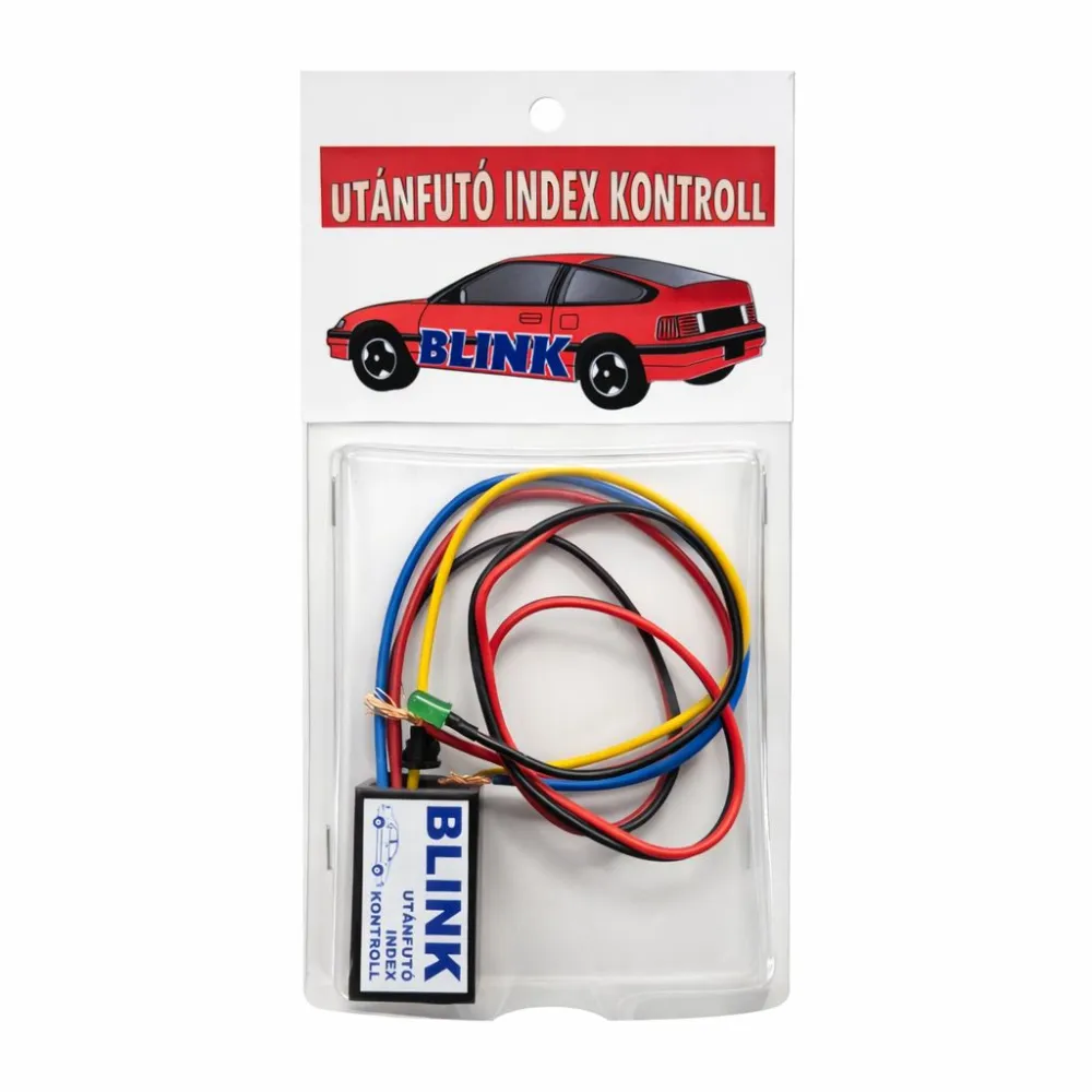 Utánfutó visszajelző index kontrol, LED-el, Blink 1 körös