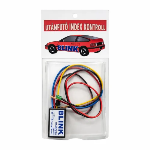 Utánfutó visszajelző index kontrol, LED-el, Blink 1 körös