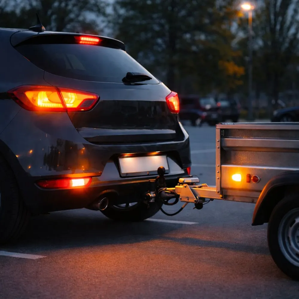 Utánfutó visszajelző index kontrol, LED-el, Blink 1 körös