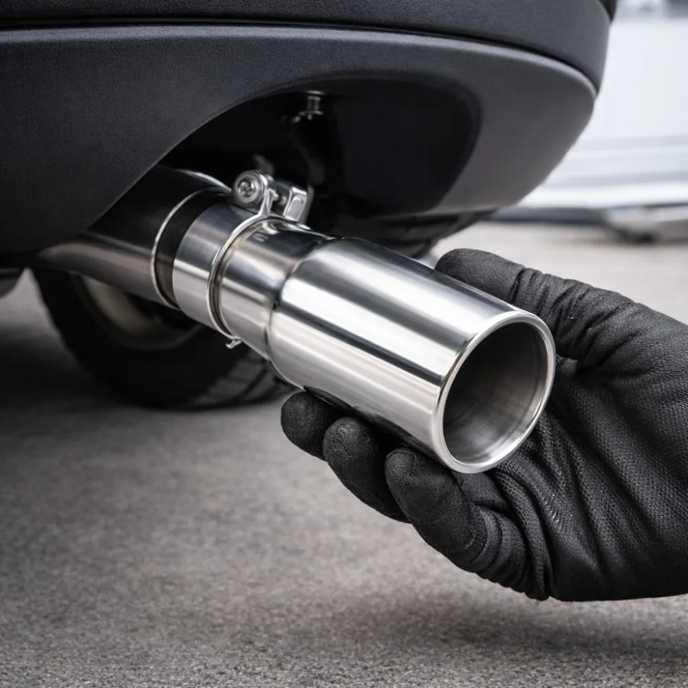 Kipufogóvég, 55 mm-es csőre, KPV-HJH006