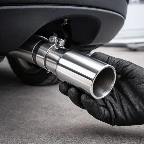 Kipufogóvég, 55 mm-es csőre, KPV-HJH006