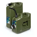 Üzemanyag kanna 20 literes, egymásra rakható, műanyag, military, Lampa PE Jerry Can