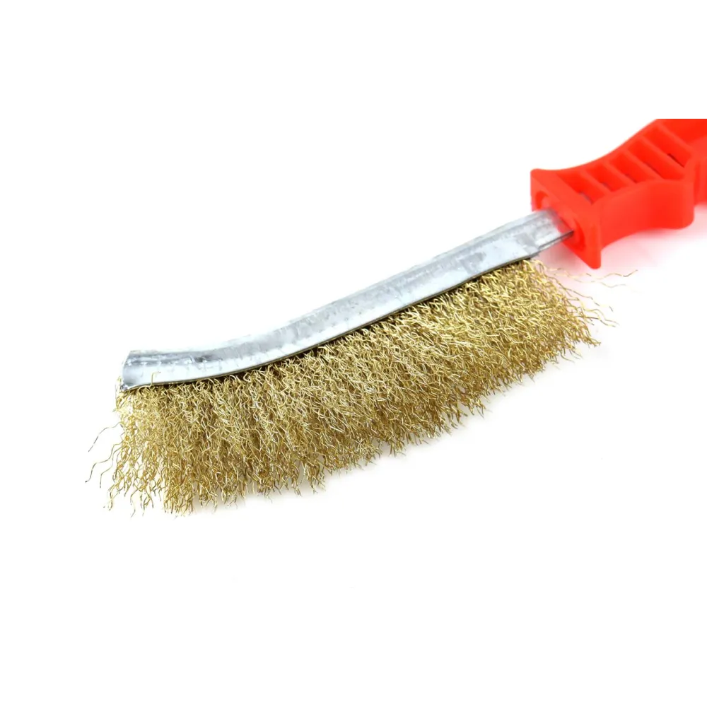 Drótkefe műanyag nyelű, Amio 02602