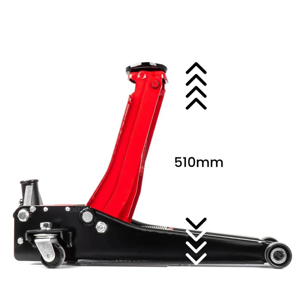 Krokodil, hidraulikus emelő 75-510 mm, 3 tonnás, Amio 04215