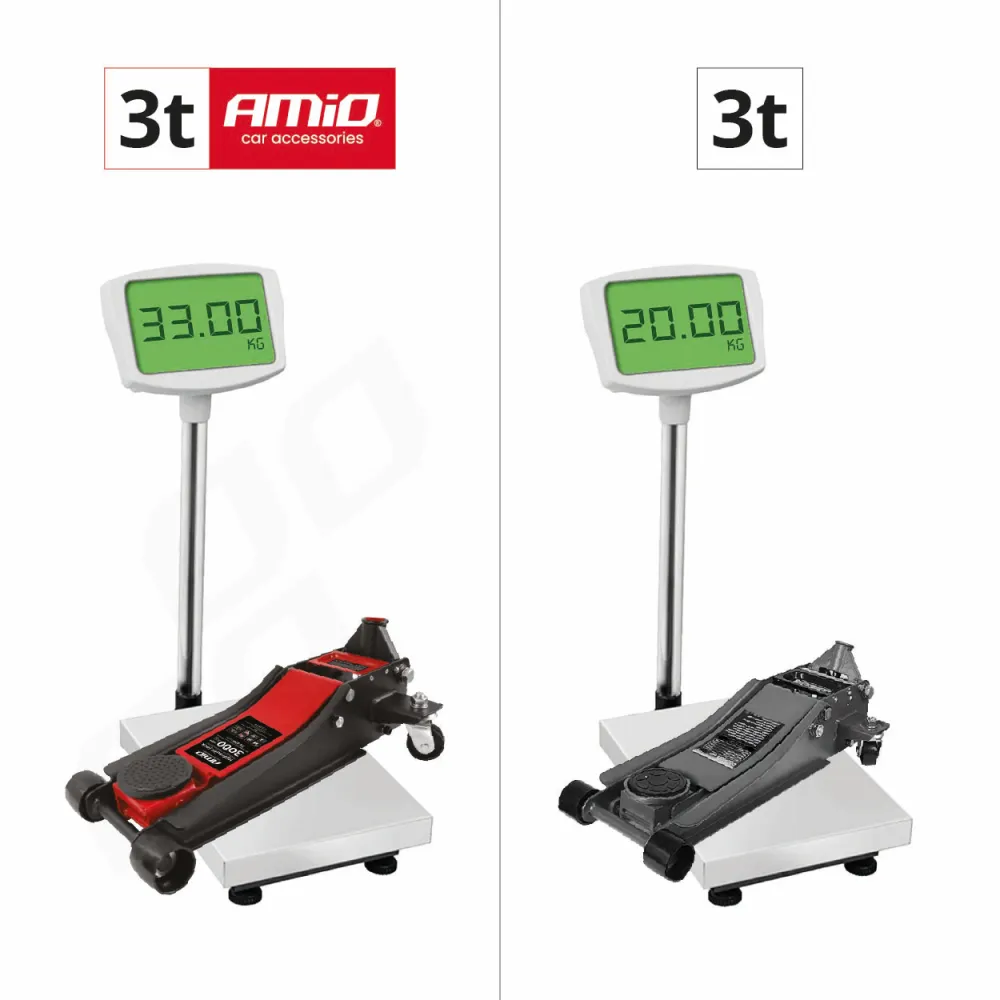 Krokodil, hidraulikus emelő 75-510 mm, 3 tonnás, Amio 04215