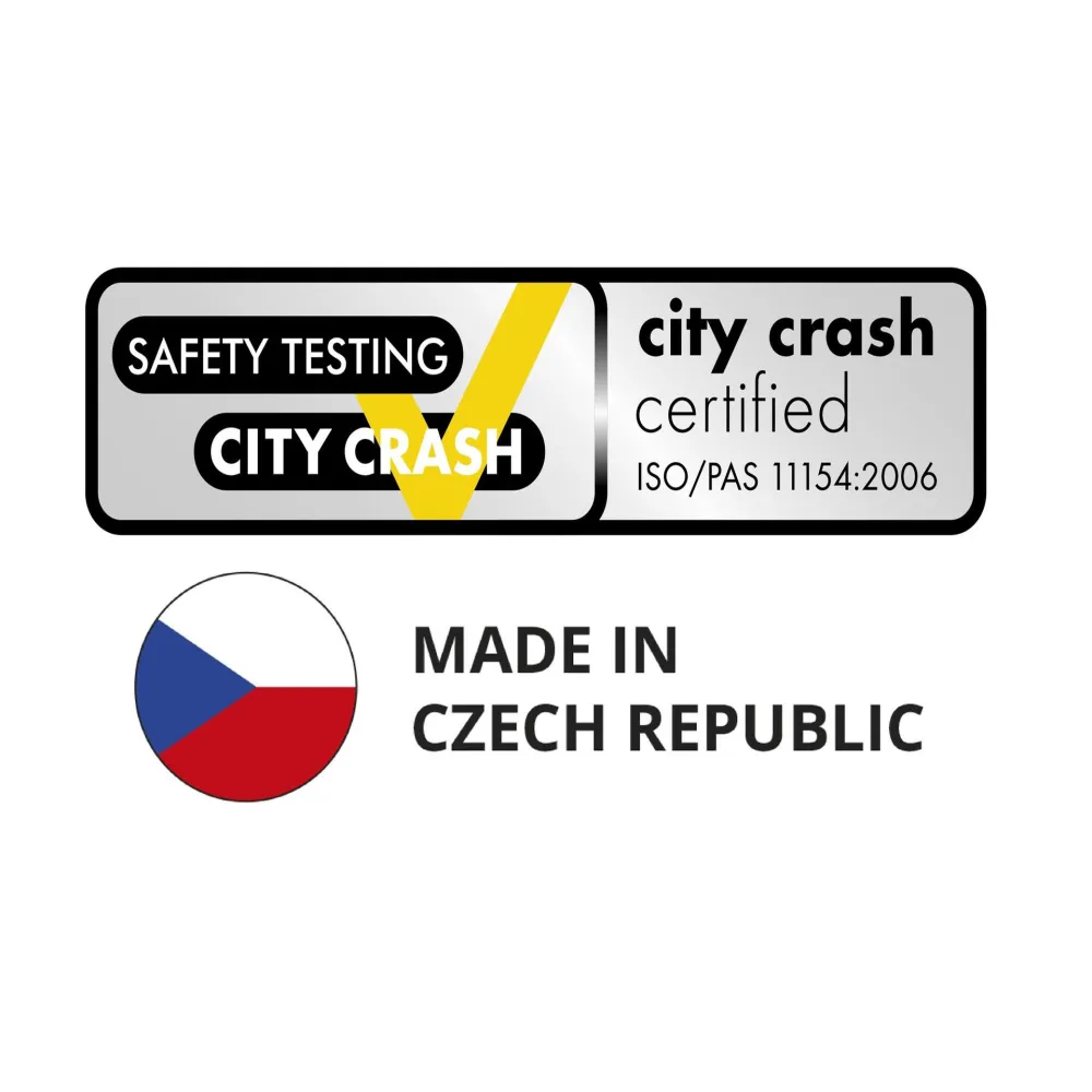 Tetőcsomagtartó box, szürke, 300 liter, Hakr Relax 300