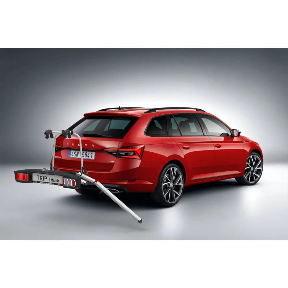 Kerékpártartó vonóhorogra, 2db kerékpárhoz, HAKR Trip Middle 2 