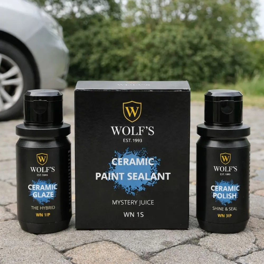 Kerámia nano háromlépcsős bevonat készletben, Wolf WN 1C CERAMIC KIT