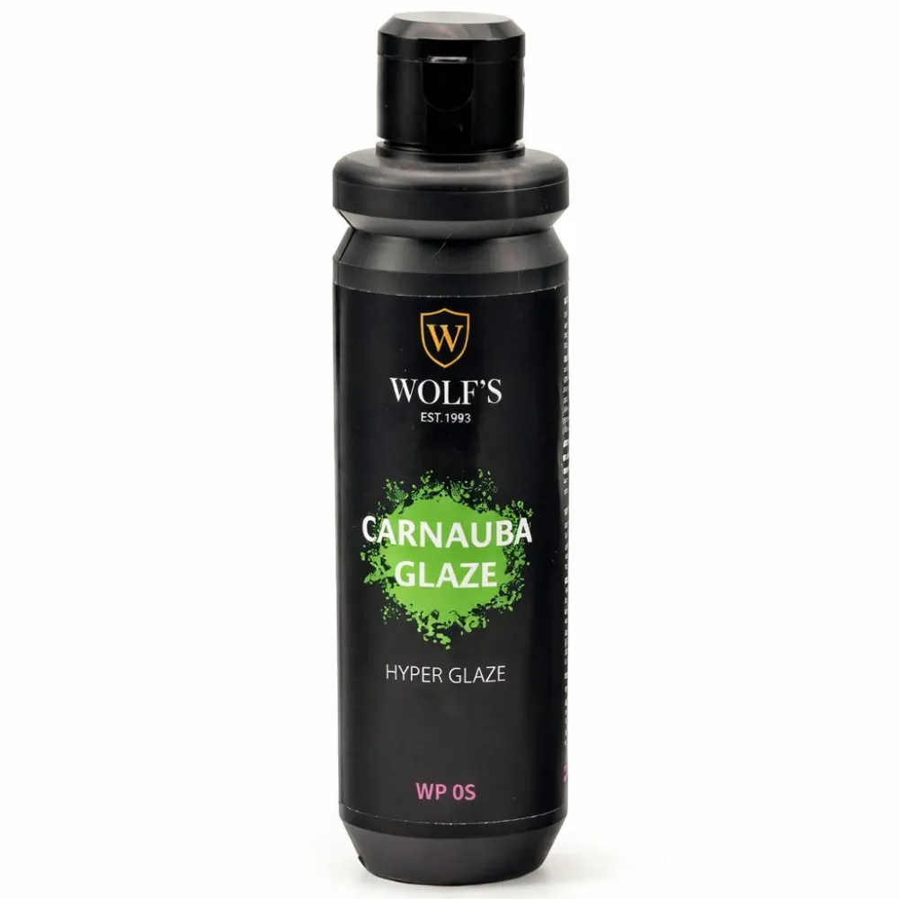 Autó viasz, carnauba glaze, fényesítő polimer 225 ml, Wolf, WP 0S CARNAUBA GLAZE – HYPER GLAZE