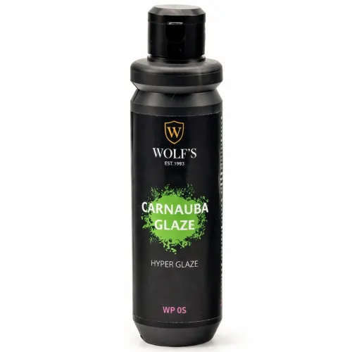 Autó viasz, carnauba glaze, fényesítő polimer 225 ml, Wolf, WP 0S CARNAUBA GLAZE – HYPER GLAZE