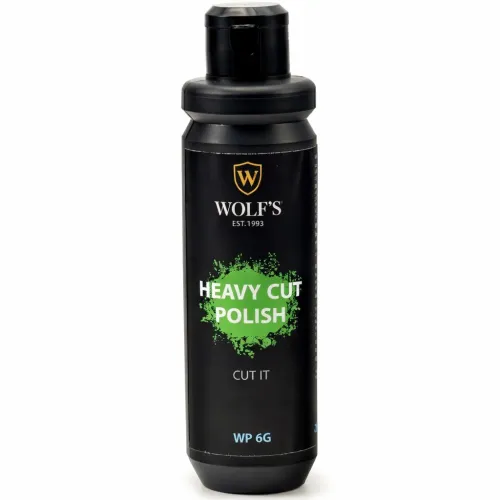 Autópolír, extra erős, vágópolír 225 ml, Wolf WP 6G HEAVY CUT POLISH – CUT IT