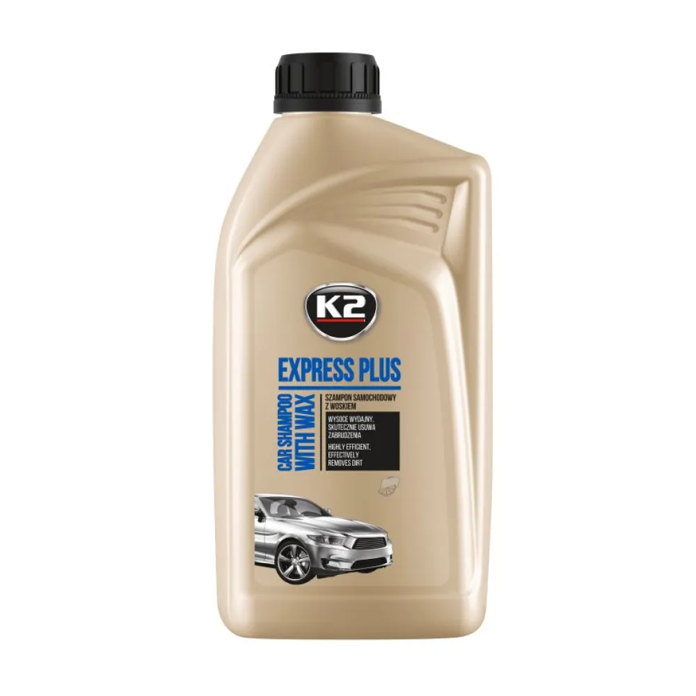 Autósampon carnauba viasszal, 1 liter, K2 Express Plus K141