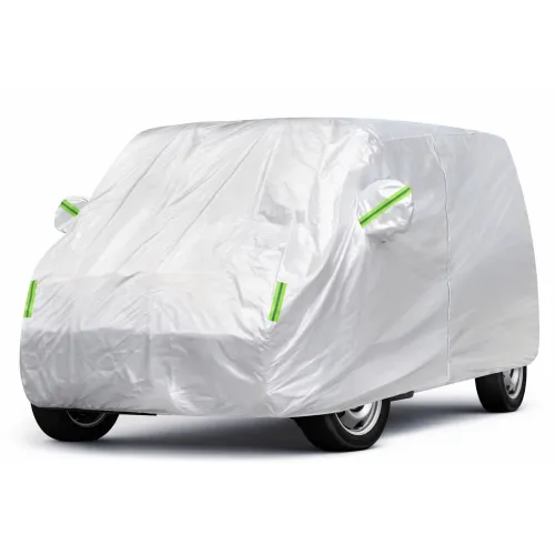 Autótakaró ponyva, kis busz, 580 x 200 x 170 cm, 3 rétegű, cipzáras, Autolife 68146