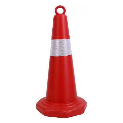 Bója, fényvisszaverő csíkkal, piros, 70 cm, Maxspeed RSTC015