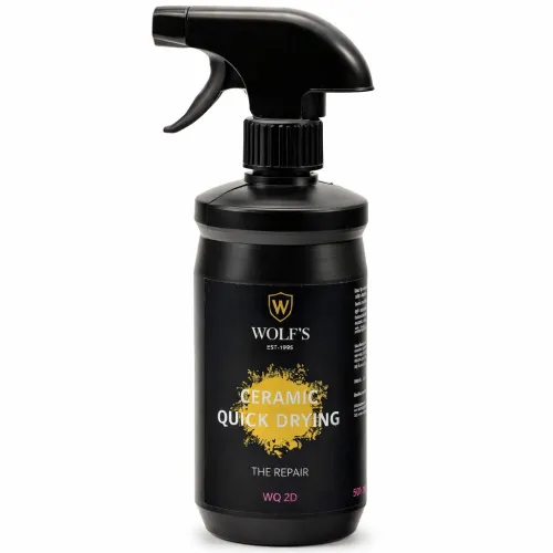 Kerámia bevonató, gyorsszárító spray 500 ml, Wolf WQ 2D CERAMIC QUICK DRYING – THE REPAIR