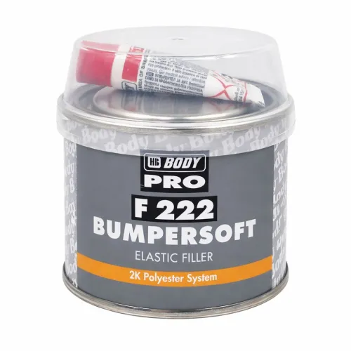 Kétkomponensű poliészter-bázisú lökhárító javító kitt edzővel 250gr. HB Body F 222