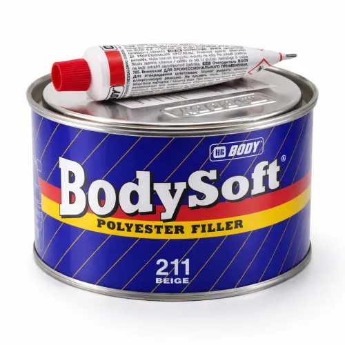 Kétkomponensű poliészter javító kitt 980g + 20gr HB Body Polyester Filler
