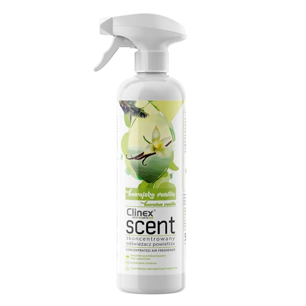 Légfrissítő koncentrátum Clinex Scent Hawaii Vanília 500 ml, 77-900