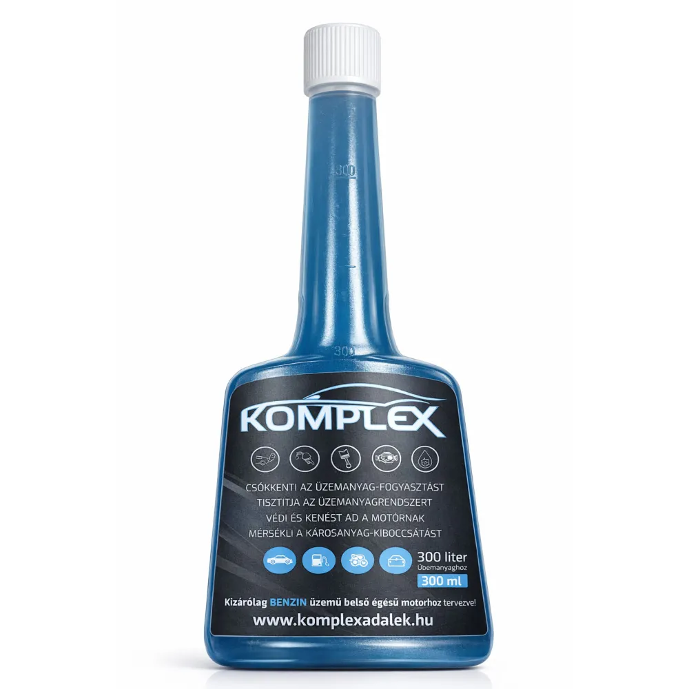 Motor tisztító és vitalizáló üzemanyag adalék (benzines) 300 ml, Komplex