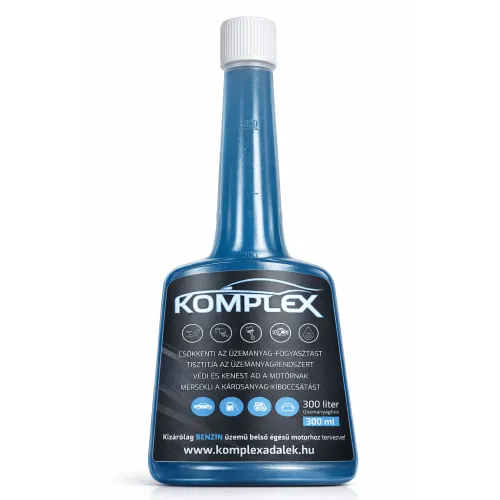 Motor tisztító és vitalizáló üzemanyag adalék (benzines) 300 ml, Komplex