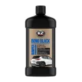 Műanyag- és gumiápoló és kondicionáló feketítő krém 500 ml, K2 Bono Black K035