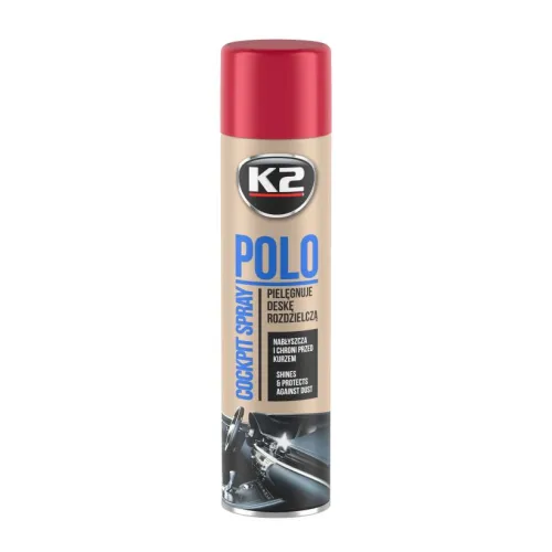 Műszerfalápoló spray eper 750ml K2 Polo Cockpit K4070