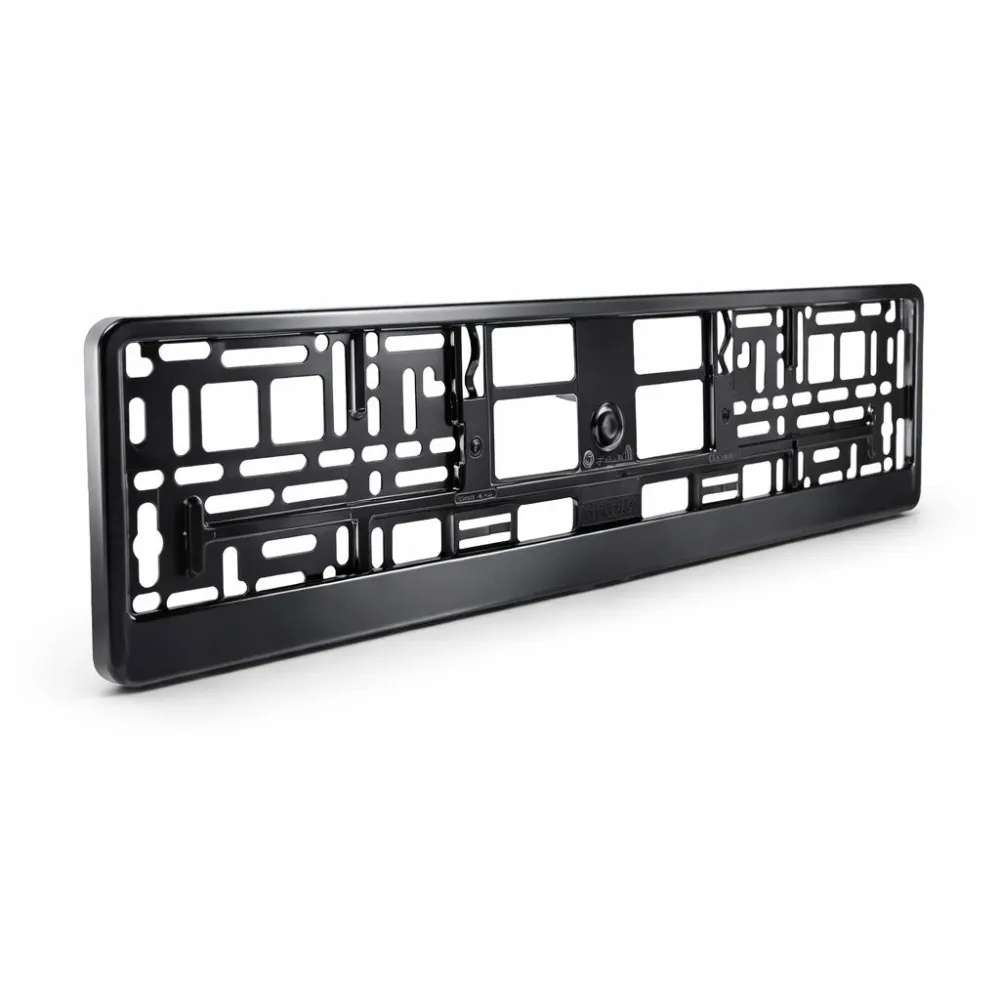 Rendszámtartó, grafit, fémgőzölt, UTAL