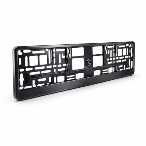 Rendszámtartó, grafit, fémgőzölt, UTAL