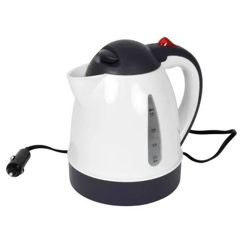 Vízmelegítő, vízforraló kancsó, 12V-os szivagyújtós, Carpoint