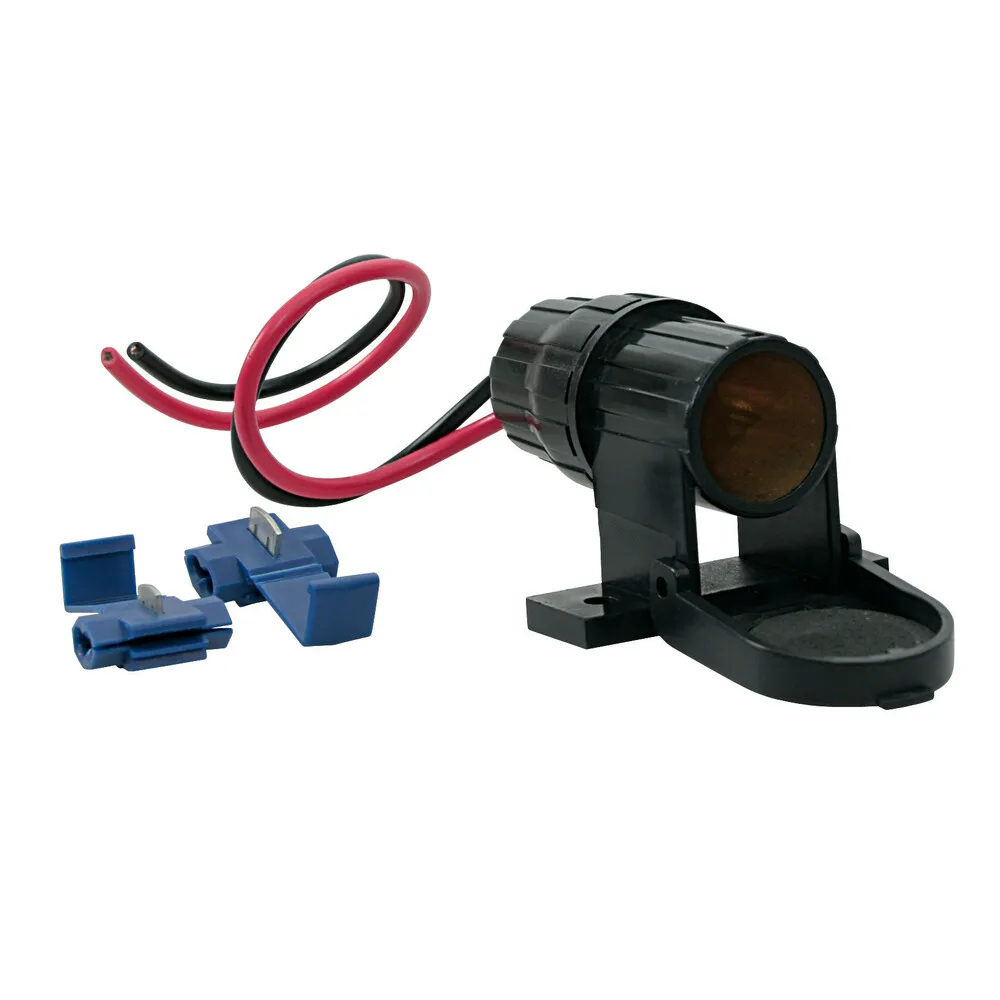 Szivargyújtó aljzat konzolos, fedeles Lampa 39067