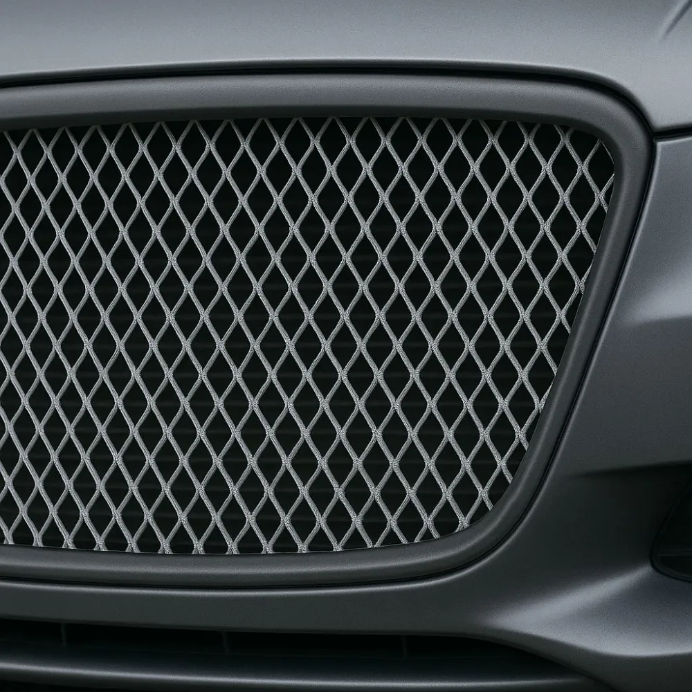 Ezüst színű alumínium hűtőrács 100 x 20 cm AM4514