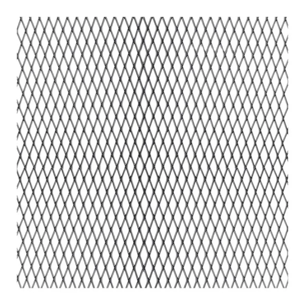 Hűtőrács fekete (grill rács) 100x25cm AM9768