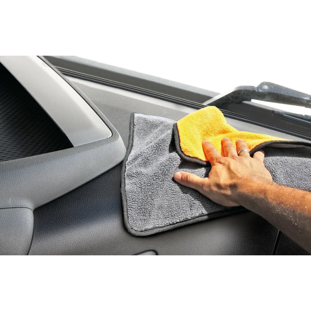 Autótörlő kendő kétoldalas prémium 40x40cm Lampa 37165