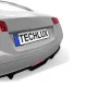 Keret nélküli rendszámtábla tartó pár Techlux - Frameless Plateholder