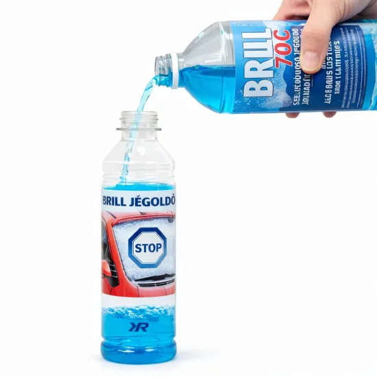 Szélvédőmosó koncentrátum téli, jégoldó utántöltő -70°C 1 liter Brill