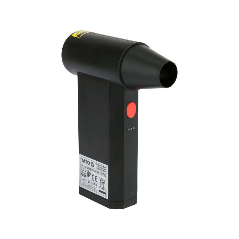 Légseprű ventilátor, akkumulátoros 135000 RPM, Yato YT-82938