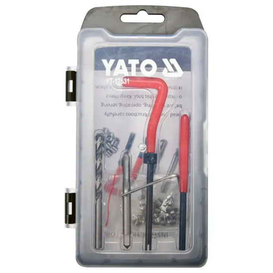 Menetjavító készlet M5X0.8, Yato YT-17631