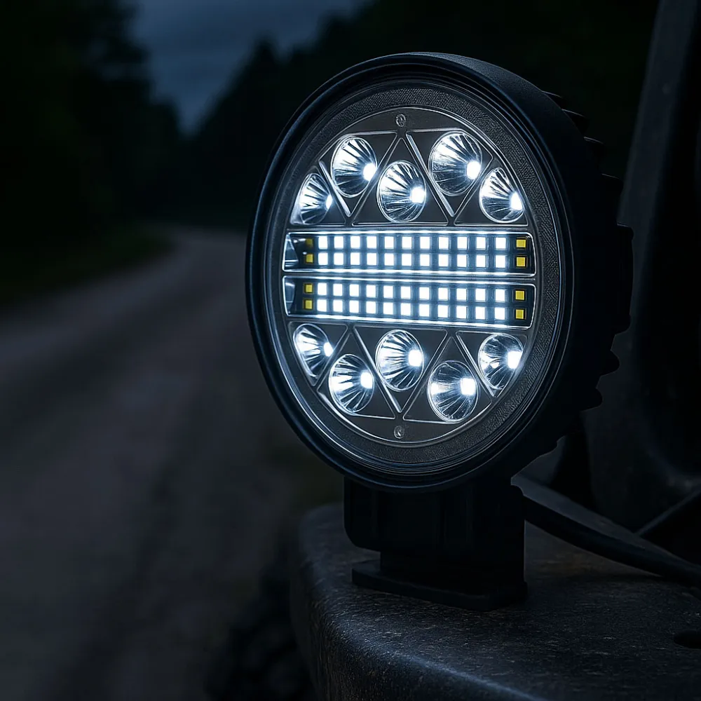 Munkalámpa 34 LED-es 9-32V, Autolife 26030