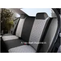 Univerzális fekete/szürke steppelt üléshuzat szett UL-AG23002BG