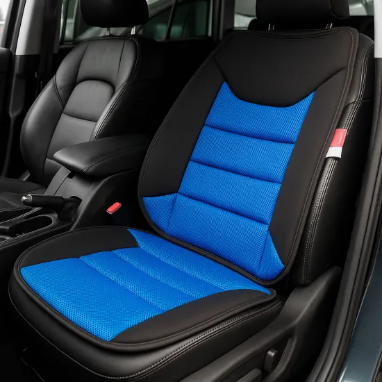 Ülésvédő, fekete-kék, szellőzős, sportos, darabos Autolife 68076BL Ülésvédő, fekete-kék, szellőzős, sportos, darabos Autolife 68076BL