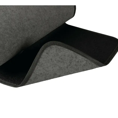 Textilszőnyeg 4db-os ganitúra, univerzális, fekete, Lampa Basic Gran Pree