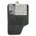 Autószőnyeg textil garnitúra 4db-os, szürke, Lampa Pro-Fit, PF-4